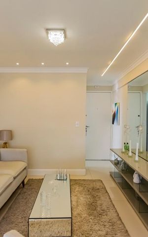 Apartamento à venda com 120m², 2 quartos e 2 vagas1o. Andar - Sala