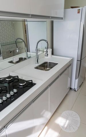 Apartamento à venda com 120m², 2 quartos e 2 vagas1o. Andar - Cozinha