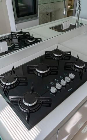Apartamento à venda com 120m², 2 quartos e 2 vagas1o. Andar - Cozinha
