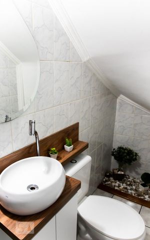 Casa para alugar com 65m², 2 quartos e 1 vaga Casa para alugar com 65m², 2 quartos e 1 vagaLavabo