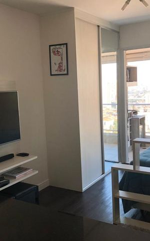 Studio para alugar com 35m², 1 quarto e 1 vagaSala