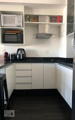 Studio para alugar com 35m², 1 quarto e 1 vagaCozinha 