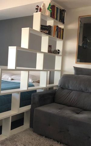 Studio para alugar com 35m², 1 quarto e 1 vagaSala