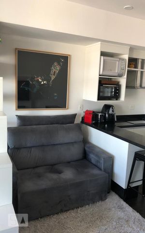 Studio para alugar com 35m², 1 quarto e 1 vagaSala