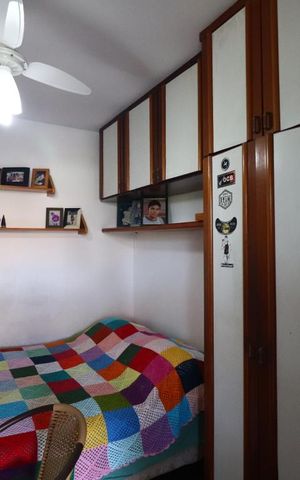 Apartamento à venda com 100m², 3 quartos e 1 vagaQuarto 2
