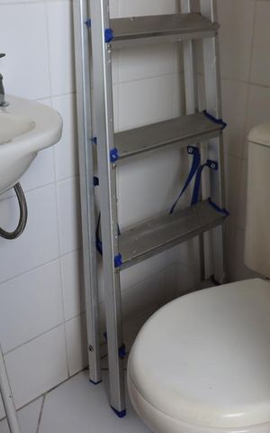 Apartamento para alugar com 130m², 3 quartos e 3 vagasBanheiro de Serviço