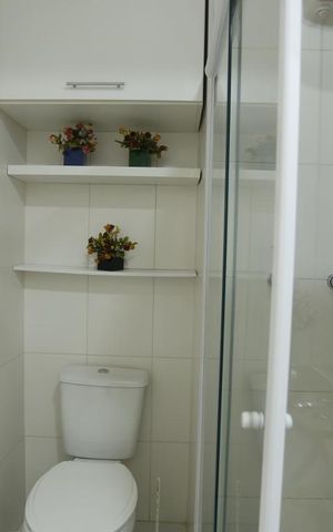 Apartamento para alugar com 36m², 1 quarto e 1 vagaBanheiro