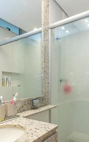 Apartamento para alugar com 72m², 2 quartos e 2 vagas Apartamento para alugar com 72m², 2 quartos e 2 vagasBanheiro