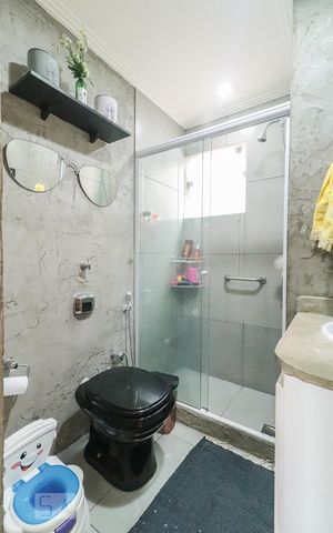 Apartamento para alugar com 120m², 2 quartos e 1 vaga Apartamento para alugar com 120m², 2 quartos e 1 vagaBanheiro Social