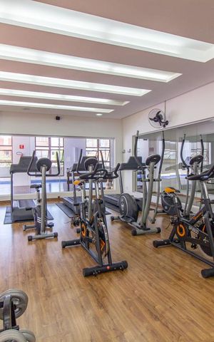 Studio para alugar com 27m², 1 quarto e sem vaga Studio para alugar com 27m², 1 quarto e sem vagaAcademia