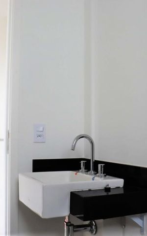 Studio para alugar com 21m², 1 quarto e sem vaga Studio para alugar com 21m², 1 quarto e sem vagaBanheiro
