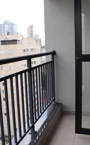 Studio para alugar com 21m², 1 quarto e sem vaga Studio para alugar com 21m², 1 quarto e sem vagaVaranda
