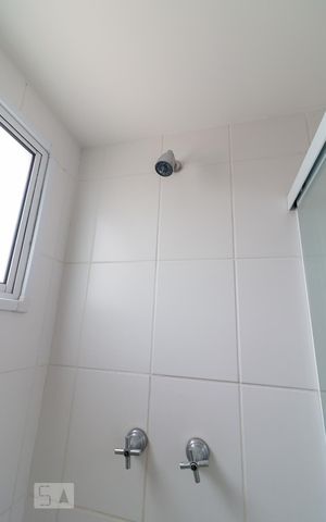 Apartamento para alugar com 54m², 2 quartos e sem vagaBanheiro quarto 2 suíte - chuveiro