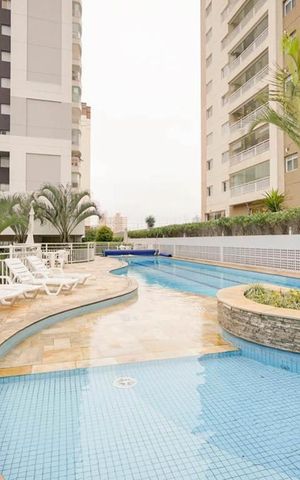 Apartamento à venda com 120m², 3 quartos e 2 vagas Apartamento à venda com 120m², 3 quartos e 2 vagasÁrea comum - Piscina