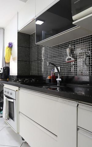 Apartamento à venda com 60m², 2 quartos e 1 vagaCozinha 