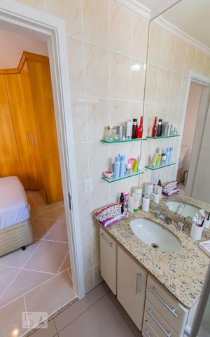 Apartamento para alugar com 61m², 2 quartos e 1 vagaQuarto 2 - Suíte/ Banheiro