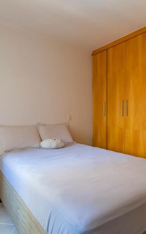Apartamento para alugar com 61m², 2 quartos e 1 vagaQuarto 2 - Suíte