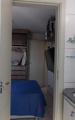 Apartamento à venda com 70m², 3 quartos e 1 vaga Apartamento à venda com 70m², 3 quartos e 1 vagaBanheiro da Suíte