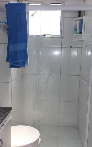 Apartamento à venda com 70m², 3 quartos e 1 vaga Apartamento à venda com 70m², 3 quartos e 1 vagaBanheiro da Suíte