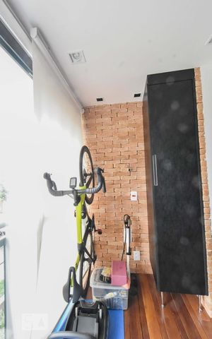 Apartamento à venda com 56m², 1 quarto e 1 vagaVaranda