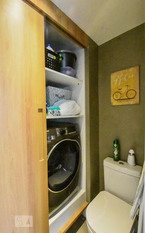 Apartamento à venda com 56m², 1 quarto e 1 vagaLavanderia / lavabo