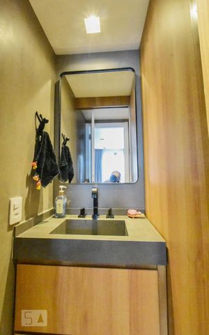 Apartamento à venda com 56m², 1 quarto e 1 vagaLavabo