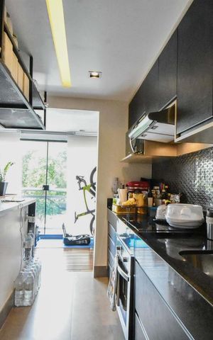Apartamento à venda com 56m², 1 quarto e 1 vagaCozinha