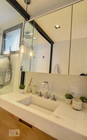 Apartamento à venda com 56m², 1 quarto e 1 vagaBanheiro Suíte 