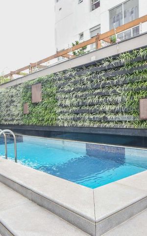 Apartamento à venda com 56m², 1 quarto e 1 vagaPiscina