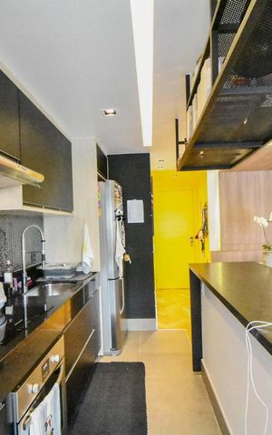 Apartamento à venda com 56m², 1 quarto e 1 vagaCozinha