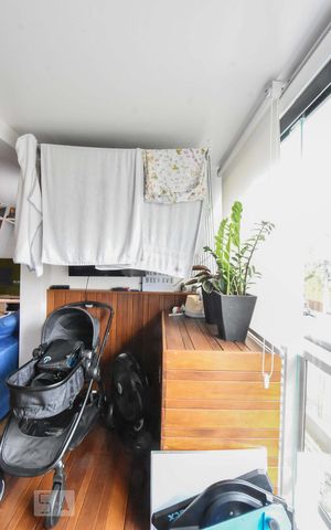 Apartamento à venda com 56m², 1 quarto e 1 vagaVaranda