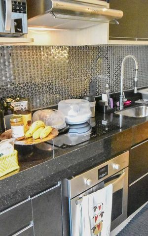 Apartamento à venda com 56m², 1 quarto e 1 vagaCozinha