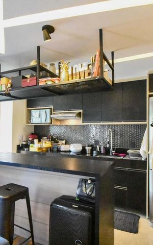 Apartamento à venda com 56m², 1 quarto e 1 vagaCozinha