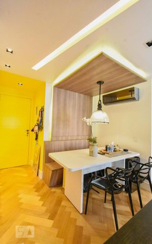 Apartamento à venda com 56m², 1 quarto e 1 vagaSala de Jantar
