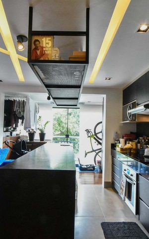 Apartamento à venda com 56m², 1 quarto e 1 vagaCozinha
