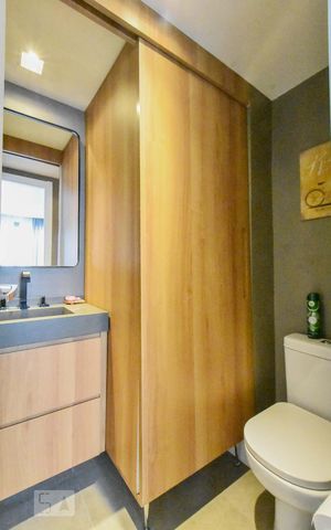 Apartamento à venda com 56m², 1 quarto e 1 vagaLavabo