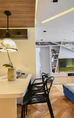 Apartamento à venda com 56m², 1 quarto e 1 vagaSala de Jantar