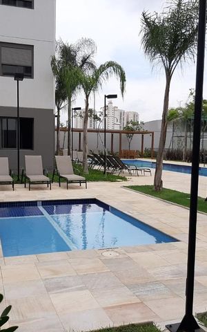Apartamento para alugar com 46m², 2 quartos e 1 vaga Apartamento para alugar com 46m², 2 quartos e 1 vagaÁrea Comum - Piscina