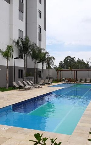 Apartamento para alugar com 46m², 2 quartos e 1 vaga Apartamento para alugar com 46m², 2 quartos e 1 vagaÁrea Comum - Piscina