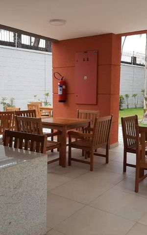 Apartamento para alugar com 46m², 2 quartos e 1 vaga Apartamento para alugar com 46m², 2 quartos e 1 vagaÁrea Comum - Churrasqueira