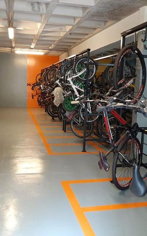Apartamento para alugar com 46m², 2 quartos e 1 vaga Apartamento para alugar com 46m², 2 quartos e 1 vagaÁrea Comum - Bicicletário
