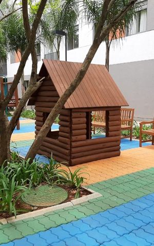 Apartamento para alugar com 46m², 2 quartos e 1 vaga Apartamento para alugar com 46m², 2 quartos e 1 vagaÁrea Comum - Playground