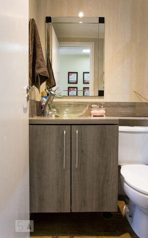 Apartamento à venda com 122m², 2 quartos e 1 vagaBanheiro Social