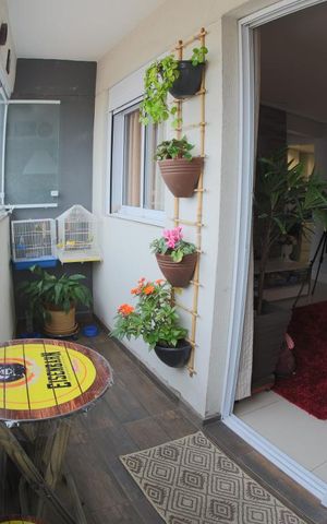Apartamento à venda com 72m², 2 quartos e 1 vagaÁrea Gourmet A/B/C