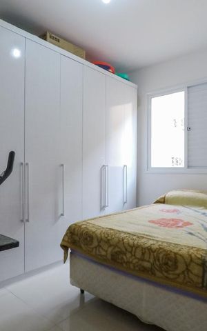 Apartamento à venda com 50m², 2 quartos e 1 vagaQuarto 2