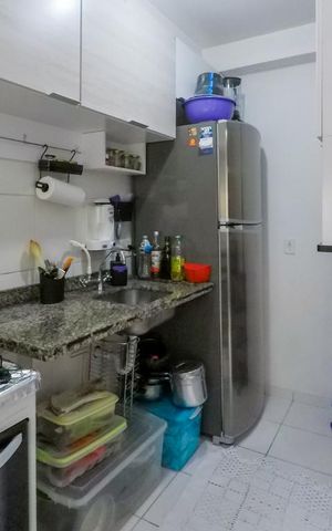 Apartamento à venda com 50m², 2 quartos e 1 vagaCozinha