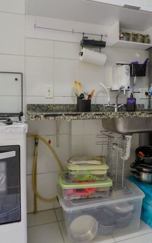 Apartamento à venda com 50m², 2 quartos e 1 vagaCozinha
