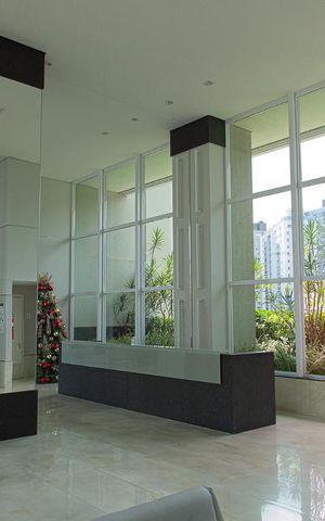 Studio para alugar com 56m², 1 quarto e 1 vaga Studio para alugar com 56m², 1 quarto e 1 vagaHall de Entrada