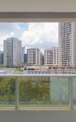 Studio para alugar com 56m², 1 quarto e 1 vaga Studio para alugar com 56m², 1 quarto e 1 vagaVista da Varanda