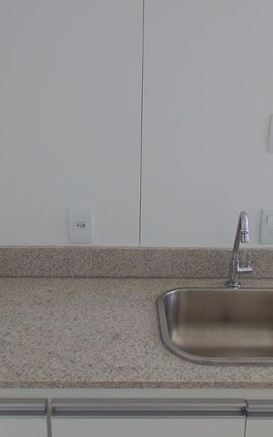 Studio para alugar com 56m², 1 quarto e 1 vaga Studio para alugar com 56m², 1 quarto e 1 vagaCozinha